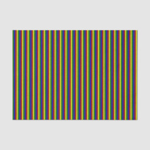 STREIFEN MIT 1-GEWEBE-WRAP-PAPIER MIT Primärfarben Seidenpapier