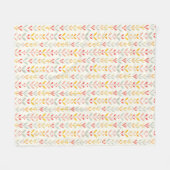 Streifen mit abgeschrägtem Fall Fleecedecke (Vorderseite (Horizontal))