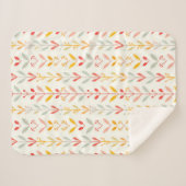 Streifen mit abgeschrägtem Fall Sherpadecke (Vorderseite (Horizontal))