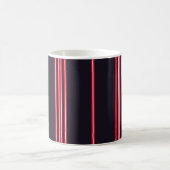 Streifen mit blau, weiß und rot verti kaffeetasse (Mittel)