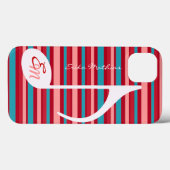 Streifen mit musikalischer Note Case-Mate iPhone Hülle (Rückseite (Horizontal))