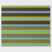 Streifen mit Muster Geschenkpapier (Flach)