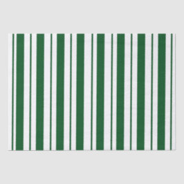 Streifen mit weißer und grüner Candy Cane Seidenpapier