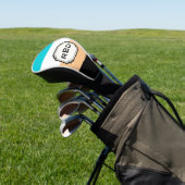 Streifen-Monogramm Golf Headcover (In SItu)