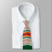 Streifen Muster-3-Neck-Bindung Krawatte (Gebunden)