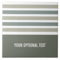 Streifen Muster benutzerdefinierte Monogramm-Flies