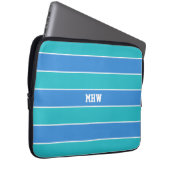 Streifen Muster benutzerdefinierte Notebook-Ärmel Laptopschutzhülle (Vorne Rechts)