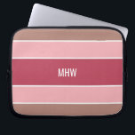 Streifen Muster benutzerdefinierte Notebook-Ärmel  Laptopschutzhülle<br><div class="desc">Ändern Sie das Textfeld in das gewollt Textfeld. Sie können auch den Schriftart und seine Größe und Farbe ändern,  indem Sie die Funktion "Anpassen" verwenden,  sowie weitere Textfelder hinzufügen,  wenn Sie möchten. Sehen Sie in meinem Geschäft für weitere Artikel mit und Farbwahl von diesem Design.</div>