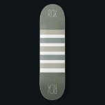 Streifen Muster benutzerdefinierte Skateboards für<br><div class="desc">Ändern Sie das Textfeld in das gewollt Textfeld. Sie können auch den Schriftart und seine Größe und Farbe ändern, indem Sie die Funktion "Anpassen" verwenden, sowie weitere Textfelder hinzufügen, wenn Sie möchten. Sehen Sie in meinem Geschäft für weitere Artikel mit und Farbwahl von diesem Design.</div>