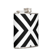 Streifen-Muster Flachmann (Rechts)