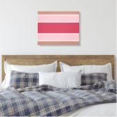 Streifen Muster für benutzerdefinierbare Leinwand (Insitu (Schlafzimmer))