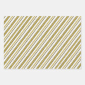 Streifen-Muster Geschenkpapier Set (Vorderseite 2)