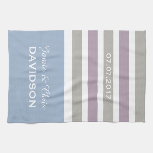 Streifen Muster Handtücher (Horizontal)