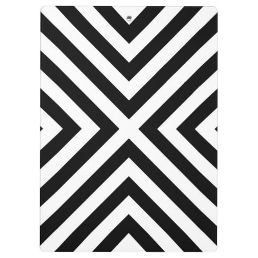 Streifen-Muster Klemmbrett (Rückseite)
