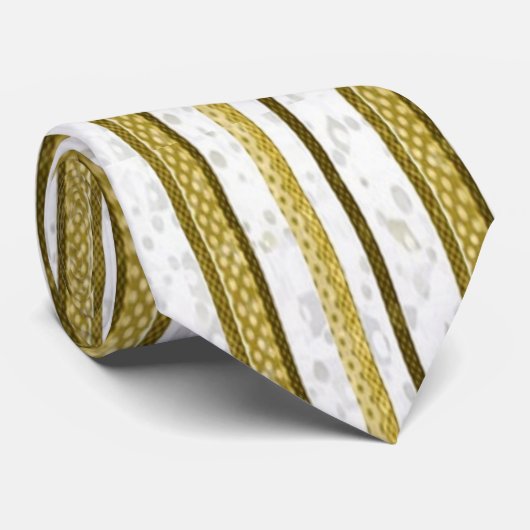 Streifen-Muster Krawatte (Gerollt)