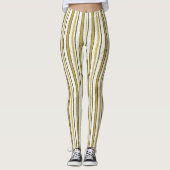Streifen-Muster Leggings (Vorderseite)