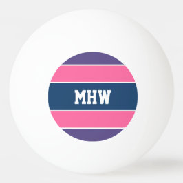 Streifen Muster Maßgeschneiderte Tischtennisbälle Tischtennisball