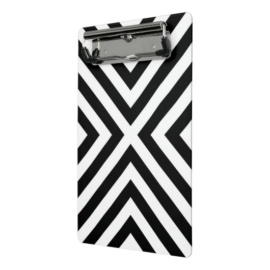 Streifen-Muster Mini Klemmbrett (Gewinkelt2)