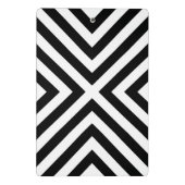 Streifen-Muster Mini Klemmbrett (Rückseite)