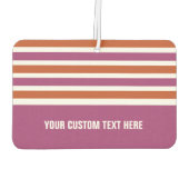 Streifen Muster Muster Luftkühler für Autos Autolufterfrischer (Rückseite)