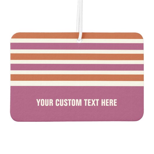 Streifen Muster Muster Luftkühler für Autos Autolufterfrischer (Rückseite)