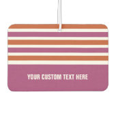 Streifen Muster Muster Luftkühler für Autos Autolufterfrischer (Vorderseite)