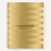 Streifen-Muster Notizblock (Vorderseite)