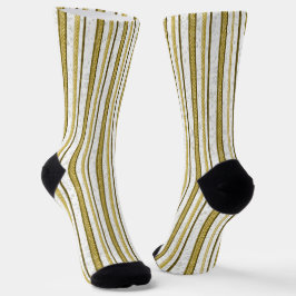 Streifen-Muster Socken