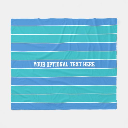 Streifen Muster Vliesdecke Fleecedecke (Vorderseite (Horizontal))