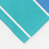 Streifen Muster Vliesdecke Fleecedecke (Ecke)