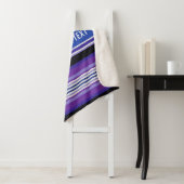 Streifen Muster Vliesdecke für benutzerdefinierte  Sherpadecke (Beispiel)