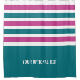 Streifen Muster Vorhang für Dusche