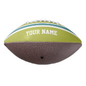 Streifen-Mustergewohnheitsfußball Football (Gedreht 270)