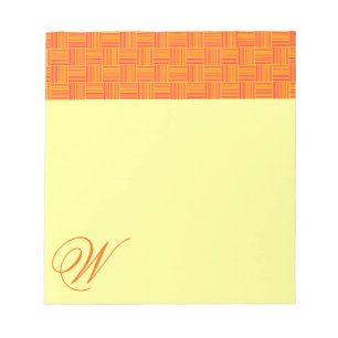 Streifen Notizblock