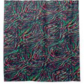 Streifen oder Schleifen, die durch ein Verdrillen Duschvorhang (Vorderseite)