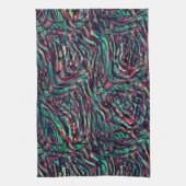 Streifen oder Schleifen, die durch ein Verdrillen Geschirrtuch (Vertikal)