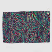 Streifen oder Schleifen, die durch ein Verdrillen  Golfhandtuch (Horizontal)