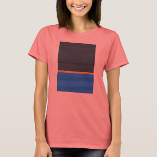 Streifen Orange T-Shirt