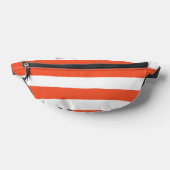 Streifen - orange und weiß bauchtasche (Ablage )