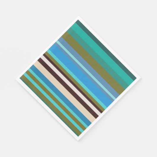 Streifen Paper Napkins Serviette (Ecke)