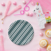 Streifen Pappteller (Party)