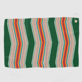 Streifen Pattern-3 Golf-Handtuch Golfhandtuch (Horizontal)