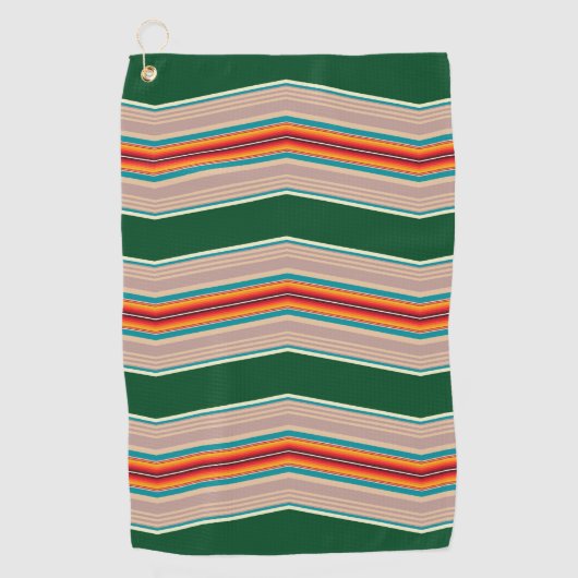 Streifen Pattern-3 Golf-Handtuch Golfhandtuch (Vorderseite)