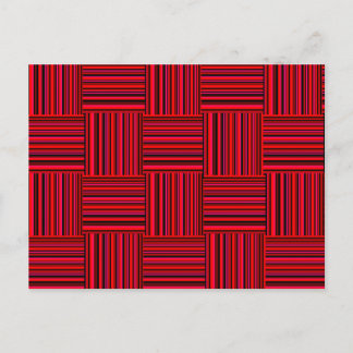 Streifen Postkarte