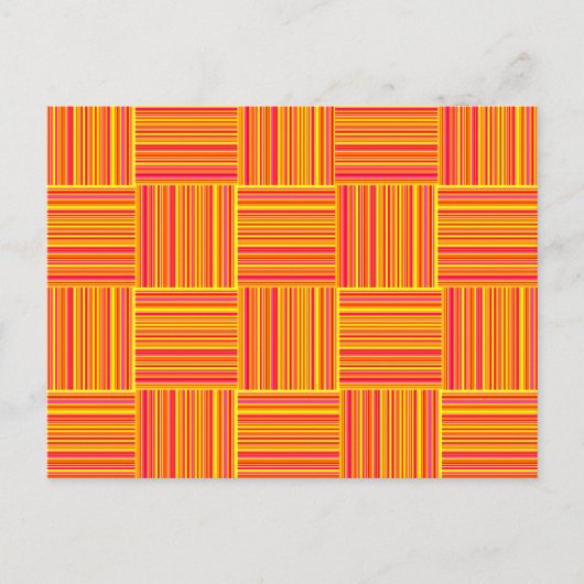 Streifen Postkarte (Vorderseite)