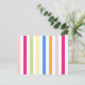 Streifen Postkarte (Stehend Vorderseite)