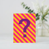 Streifen Postkarte (Stehend Vorderseite)