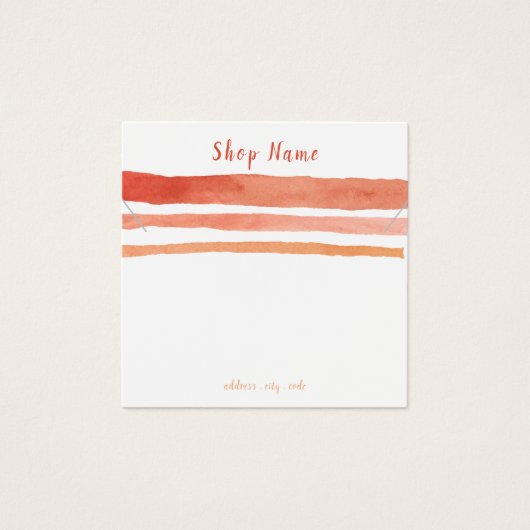 Streifen quadratische Halskette oder Armband-Grafi (Vorderseite)