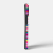 Streifen Retro multicolors Case-Mate iPhone Hülle (Rückseite / Rechts)