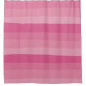 Streifen - rosa duschvorhang (Vorderseite)